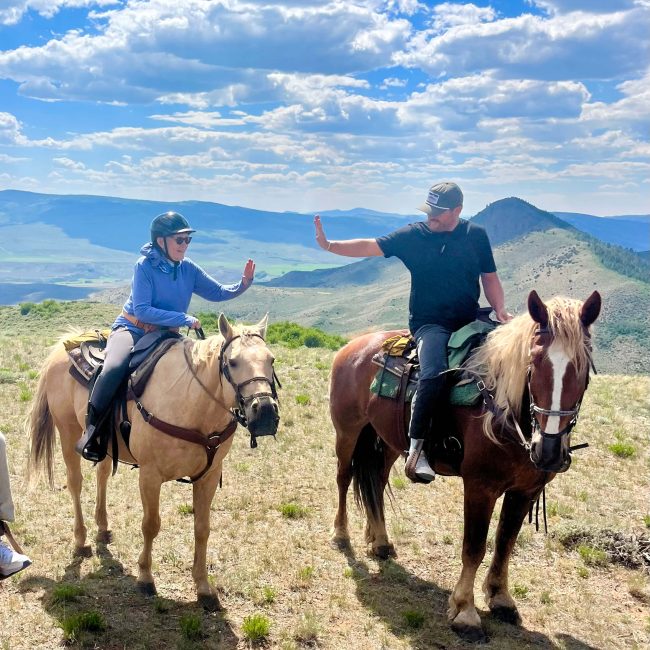 company outing horseback rides