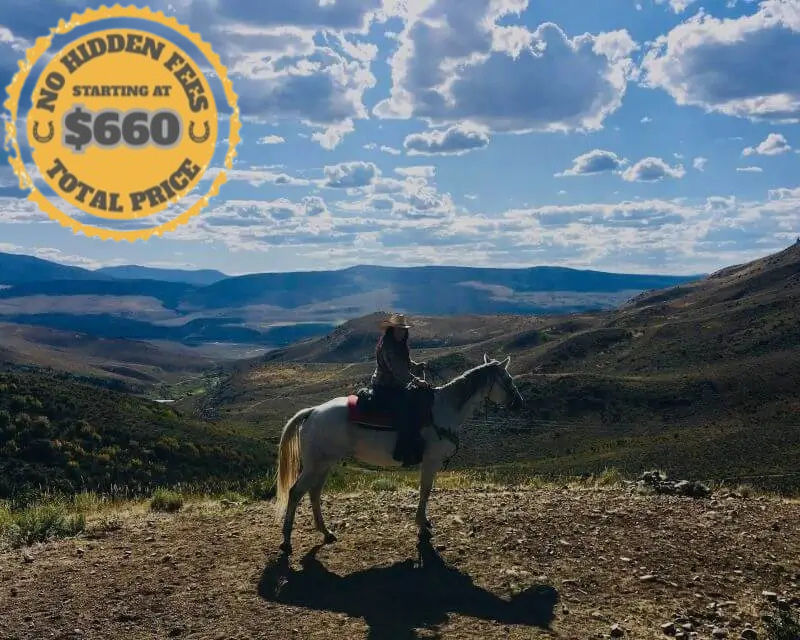 private horseback trail ride tours in colorado