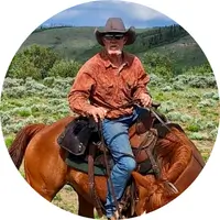 Jon, a wrangler at Rusty Spurr Ranch