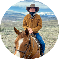 Jonah, a wrangler at Rusty Spurr